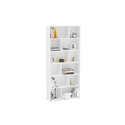 Estante De Livros Xangai Branco - Politorno