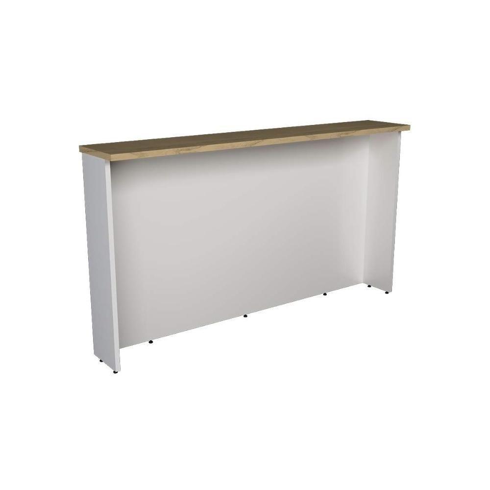 Bancada Ilha Cozinha Ph 3069 évora 200cm Branco-carvalho Nature - Herval - 1