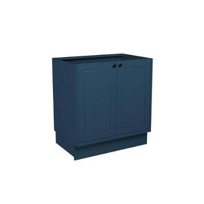 Balcão De Cozinha évora Ph 3119 C- 2 Portas S- Tampo 80cm Azul - Herval