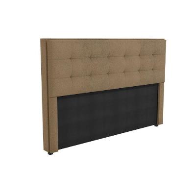 Cabeceira Cama Box Estofada King Cab010 - Boucle Bege - Kappesberg