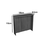 Bancada Ilha Cozinha Ph 3068 Denver 120cm Freijo Rocks-grafito Chess - Herval - 3