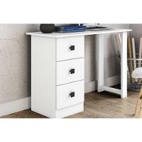 Mesa De Computador Msm 436 C- 3 Gavetas Branco - Movelbento - 3