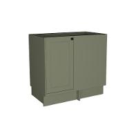 Balcão De Cozinha évora Ph 3121 Canto Reto C- 1 Porta S- Tampo 92,5cm Verde - Herval - 1