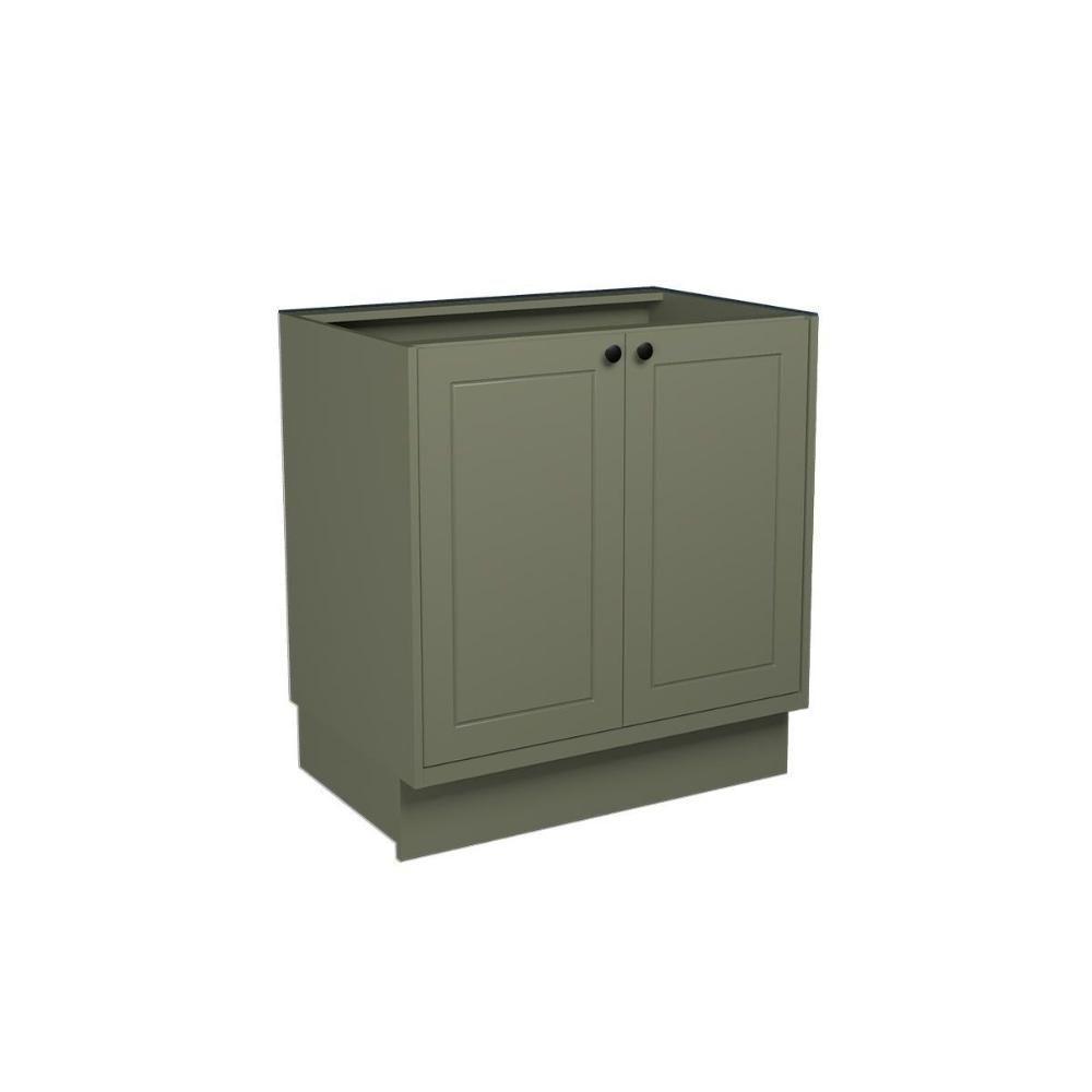 Balcão De Cozinha évora Ph 3119 C- 2 Portas S- Tampo 80cm Verde - Herval - 1