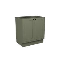 Balcão De Cozinha évora Ph 3119 C- 2 Portas S- Tampo 80cm Verde - Herval - 1