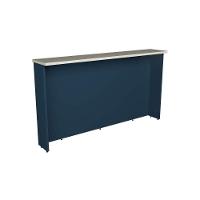 Bancada Ilha Cozinha Ph 3069 évora 200cm Azul-cinza Argila - Herval - 1