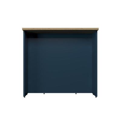 Bancada Ilha Cozinha Ph 3068 évora 120cm Azul-carvalho Nature - Herval