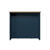 Bancada Ilha Cozinha Ph 3068 évora 120cm Azul-carvalho Nature - Herval - 1