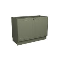 Balcão De Cozinha évora Ph 3118 C- 2 Portas S- Tampo 120cm Verde - Herval - 1