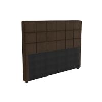 Cabeceira Cama Box Estofada Queen Cab009 Boucle Chocolate - Kappesberg - 1