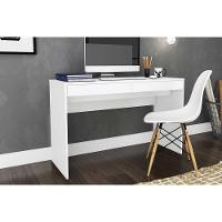 Mesa De Computador Msm 439 C- 2 Gavetas Branco - Movelbento - 1
