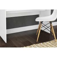 Mesa De Computador Msm 439 C- 2 Gavetas Branco - Movelbento