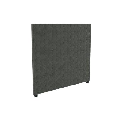Cabeceira Cama Box Estofada Casal Cab013 - Suede Grafite - Kappesberg