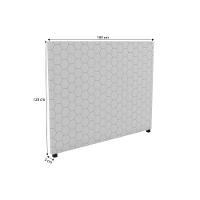 Cabeceira Cama Box Estofada Queen Cab013 - Suede Marrom - Kappesberg - 2