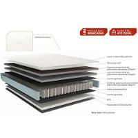 Colchão Casal Molas Ensacadas Masterpocket Black Intense Euro Pillow (138x188x33) - Kappesberg - 3