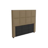 Cabeceira Cama Box Estofada Queen Cab011 - Boucle Bege - Kappesberg - 1