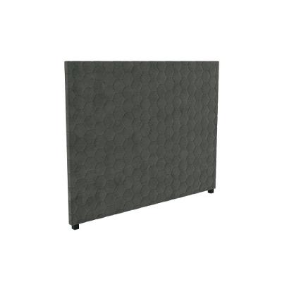 Cabeceira Cama Box Estofada Queen Cab013 - Suede Grafite - Kappesberg
