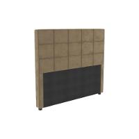 Cabeceira Cama Box Estofada Casal Cab009 Suede Bege - Kappesberg - 1