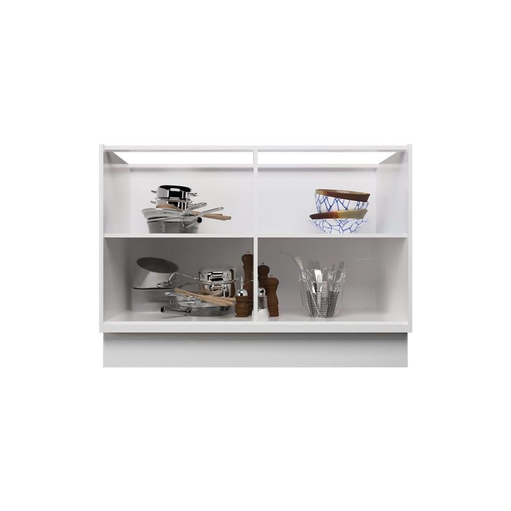 Balcão De Cozinha évora Ph 3118 C- 2 Portas S- Tampo 120cm Branco - Herval - 2