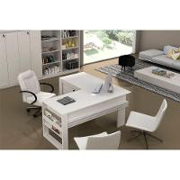 Mesa De Escritório Canto Me4145 Amêndoa - Tecno Mobili - 4