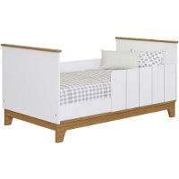 Berço Infantil Biscoito 2 Em 1 Fendi-nature - Permóbili Baby - 5