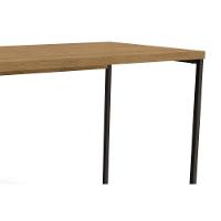 Mesa De Escritório Secretária Industrial Li002 Canela-branco - Kappesberg - 5