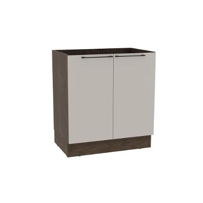 Balcão De Cozinha Amsterdam Ph 3132 C- 2 Portas S- Tampo 80cm Avela-off White - Herval
