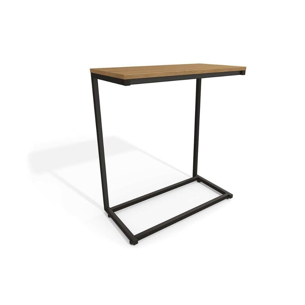 Mesa Lateral P- Sala Industrial Li025 De Apoio Notebook Canela-branco - Kappesberg - 4