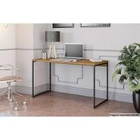 Mesa De Escritório Secretária Industrial Li003 Canela-branco - Kappesberg - 5