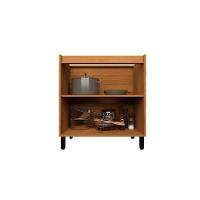 Balcão De Cozinha Denver Ph 3107 C- 2 Portas S- Tampo 80cm Freijo Rocks-branco - Herval - 3