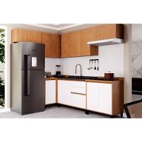 Balcão De Cozinha Denver Ph 3112 Canto Reto C- 1 Porta S- Tampo 92,5cm Freijo Rocks-grafite - Herval - 2