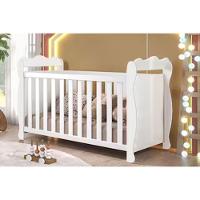 Berço Infantil Lisi 3 Em 1 Branco - Peroba - 1