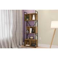 Estante P- Sala Industrial Alta Li014 C- 6 Nichos 72x202cm Canela-branco - Kappesberg - 8