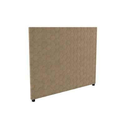 Cabeceira Cama Box Estofada Queen Cab013 Suede Bege - Kappesberg