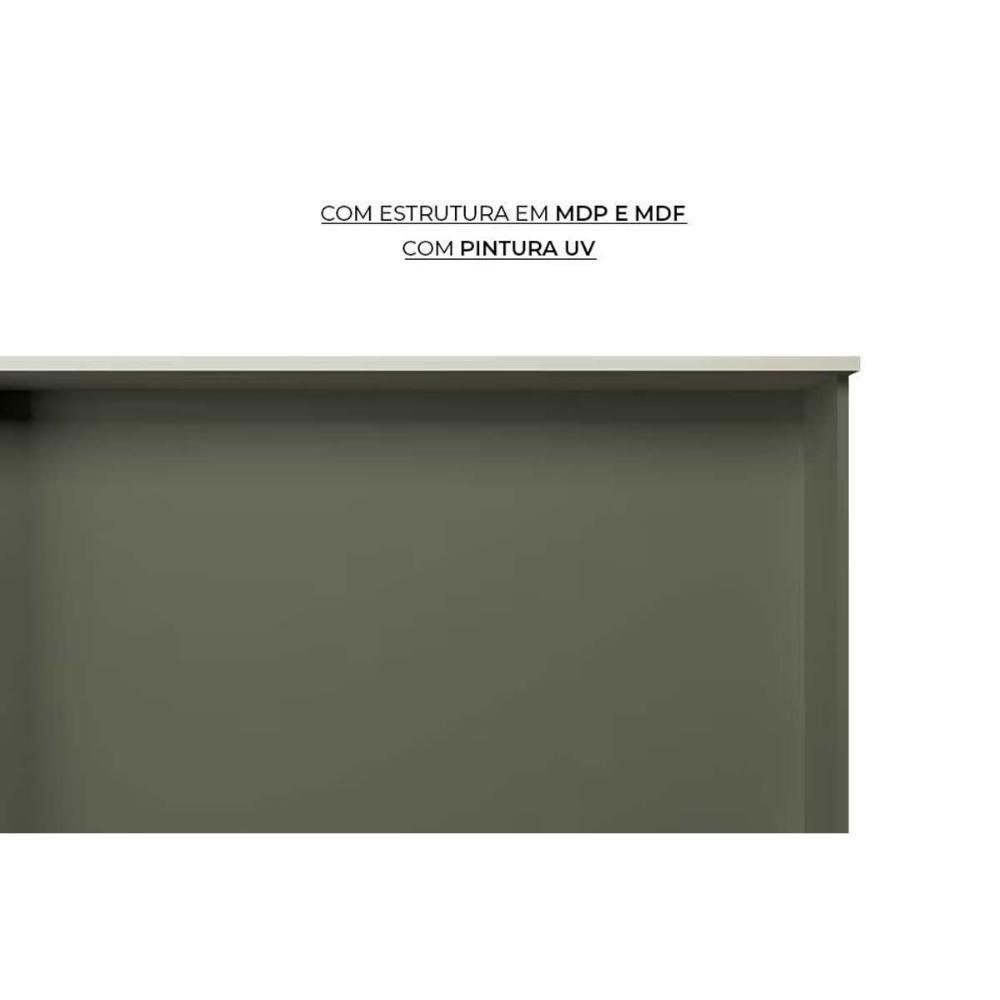 Bancada Ilha Cozinha Ph 3069 Ten 200cm Branco-carvalho Nature - Herval - 3