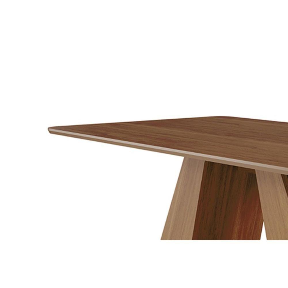 Mesa Multiuso Cozinha Agata C- Tampo Madeirado 180x90cm Cinamomo - Cimol - 4