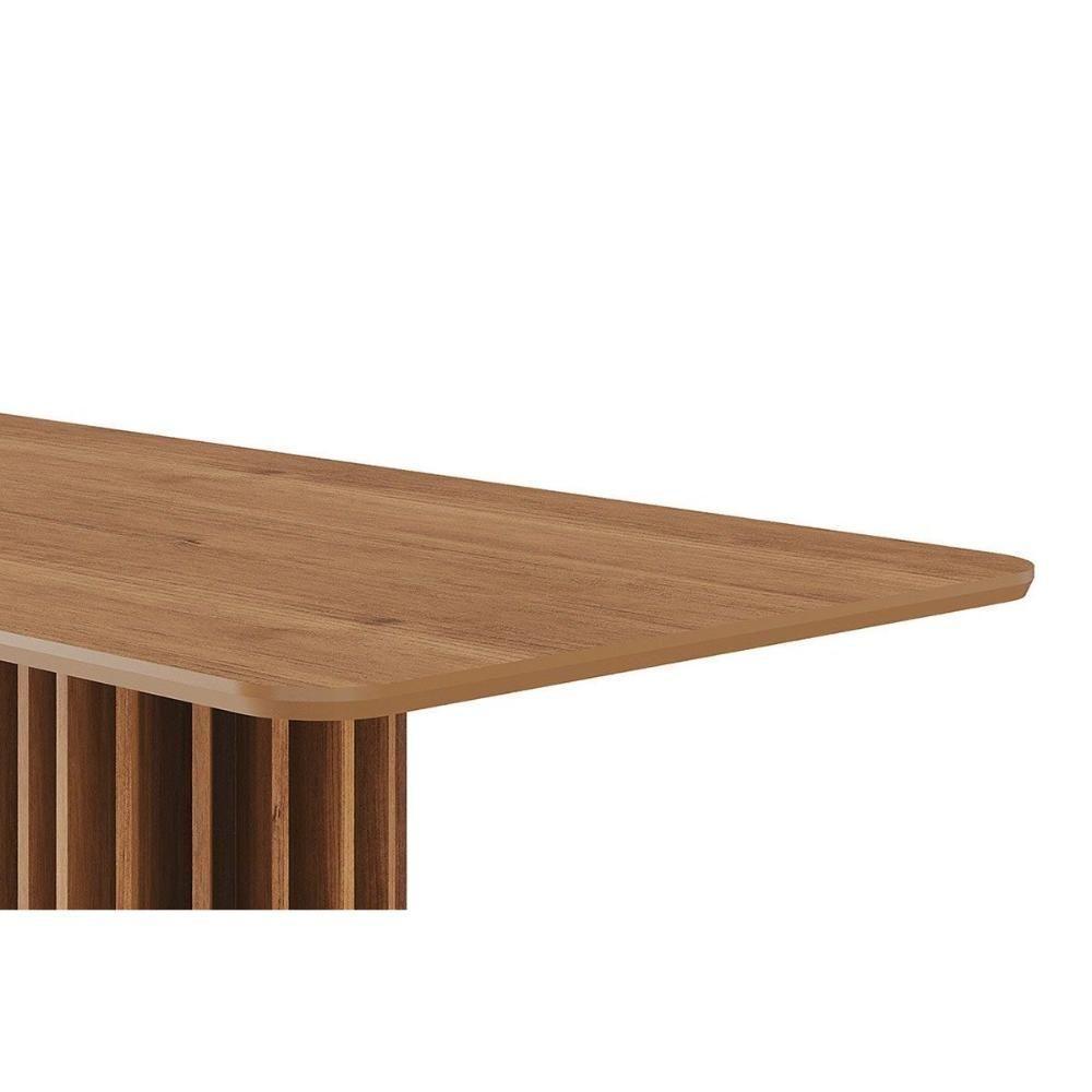 Mesa Multiuso Cozinha Julieta C- Tampo Madeirado 180x90cm Cinamomo - Cimol - 5