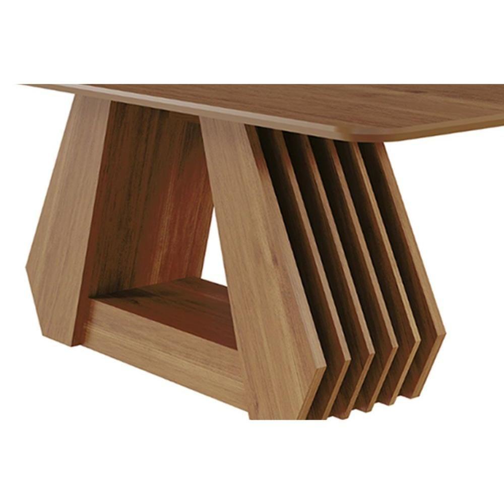 Mesa P- Cozinha Agata C- Tampo Madeirado 180x90cm Cinamomo - Cimol - 6