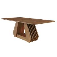 Mesa P- Cozinha Agata C- Tampo Madeirado 180x90cm Cinamomo - Cimol - 1