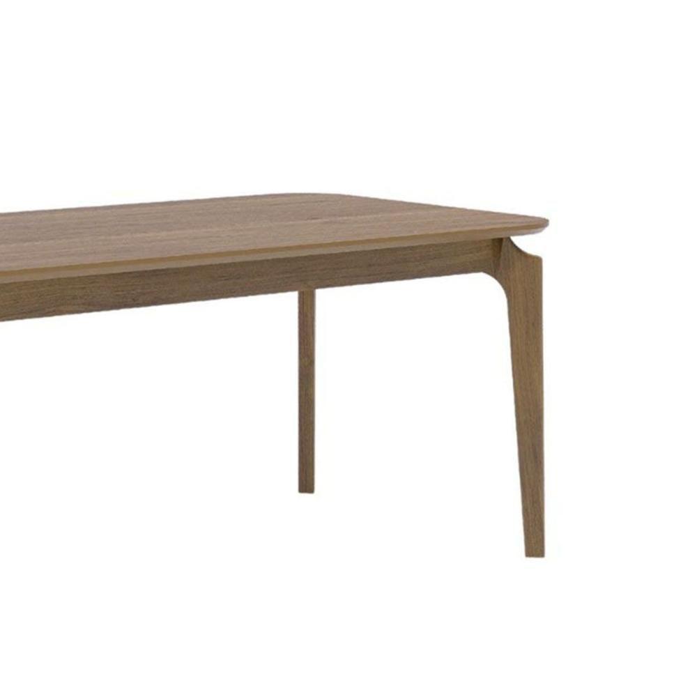 Mesa P- Cozinha Ficus Natuame C- Tampo Madeirado 180x90cm Carvalho-cinamomo - Cimol - 4