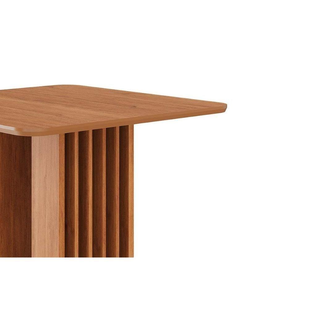 Mesa P- Cozinha Ariela C- Tampo Madeirado 95x95cm Cinamomo - Cimol - 5