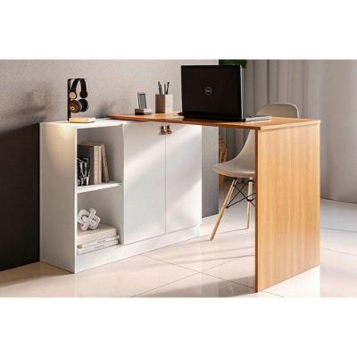 Mesa Escrivaninha Casal Versa Home C- 2 Portas Freijo-branco - Telasul