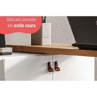 Mesa Escrivaninha Casal Versa Home C- 2 Portas Freijo-branco - Telasul - 8