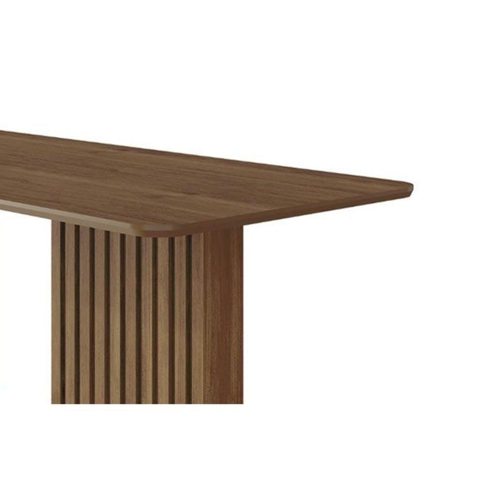 Mesa P- Cozinha Ester C- Tampo Madeirado 180x90cm Cinamomo - Cimol - 4