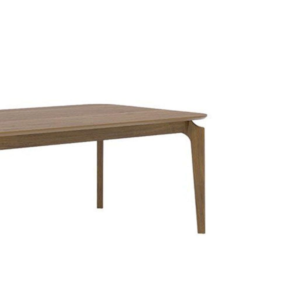 Mesa P- Cozinha Ficus Natuame C- Tampo Madeirado 210x100cm Carvalho-cinamomo - Cimol - 4