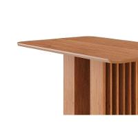 Mesa Multiuso Cozinha Ariela C- Tampo Madeirado 130x80cm Cinamomo - Cimol