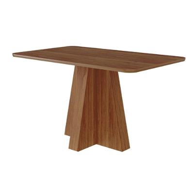 Mesa P- Cozinha Maite C- Tampo Madeirado 130x80cm Cinamomo - Cimol