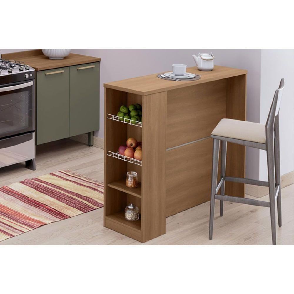 Balcão Ilha Cozinha Gourmet 900515 C- Fruteira Freijo - Telasul - 7