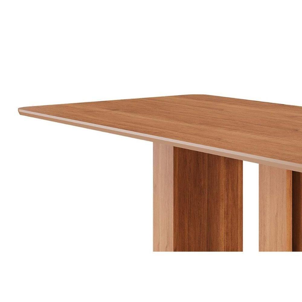 Mesa Multiuso Cozinha Ariela C- Tampo Madeirado 210x100cm Cinamomo - Cimol - 4
