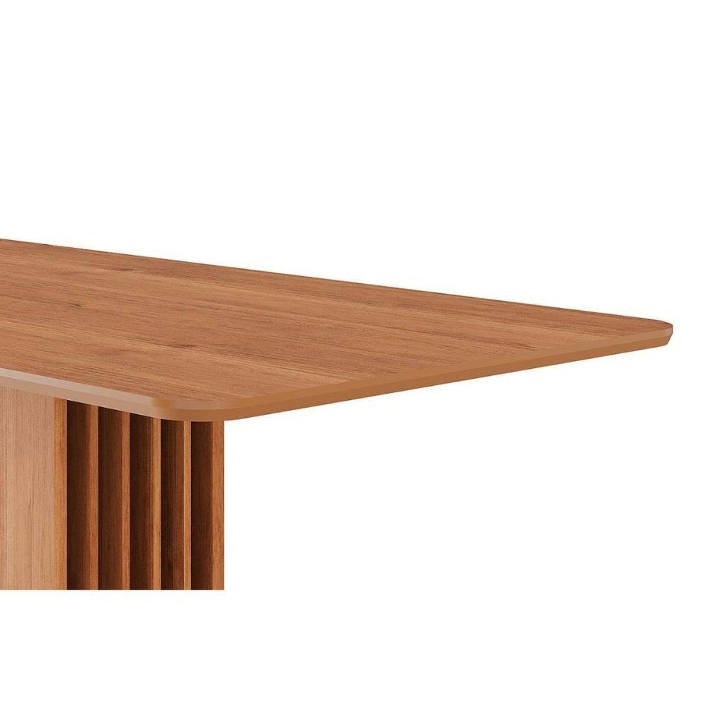 Mesa Multiuso Cozinha Ariela C- Tampo Madeirado 210x100cm Cinamomo - Cimol - 5